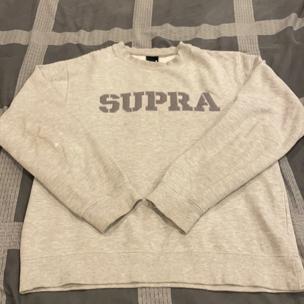 Supra Long Sleeve crewneck sweater (M)